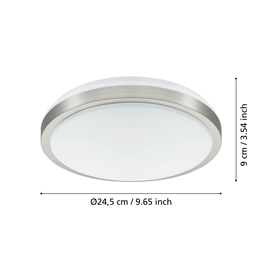 Eglo - LED lubinis šviestuvas LED/18W/230V