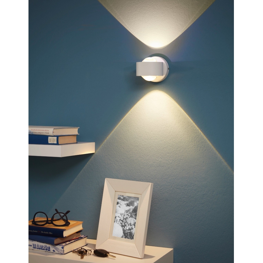 Eglo - LED sieninis šviestuvas 2xLED/2,5W/230V