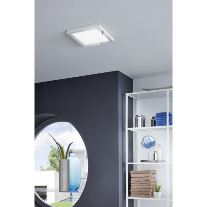 Eglo 96059 - LED vonios kambario lubinis šviestuvas FUEVA LED/22W/230V IP44 30x30 cm