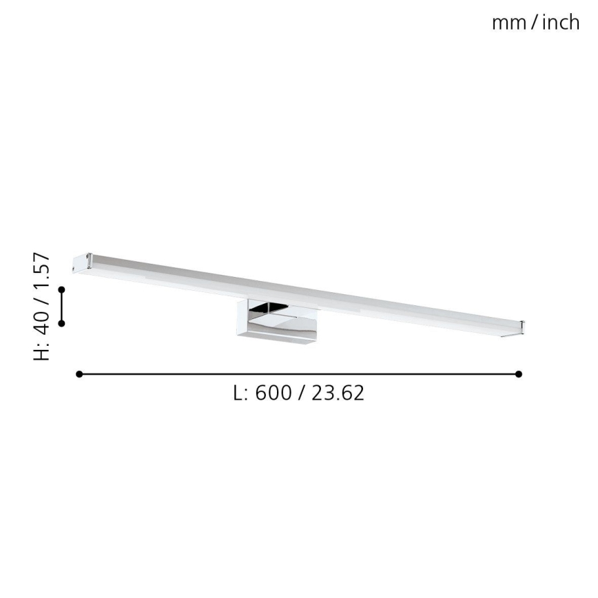 Eglo - LED vonios šviestuvas LED/11W/230V 4000K 60 cm IP44