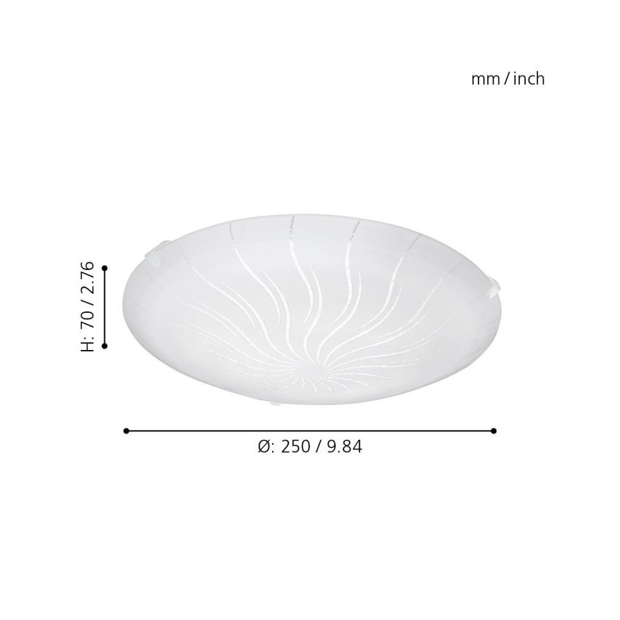 Eglo - LED lubinis šviestuvas LED/11W/230V