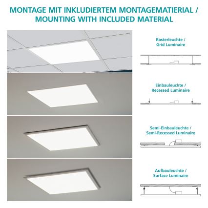 Eglo - LED lubų panelė LED/16W/230V