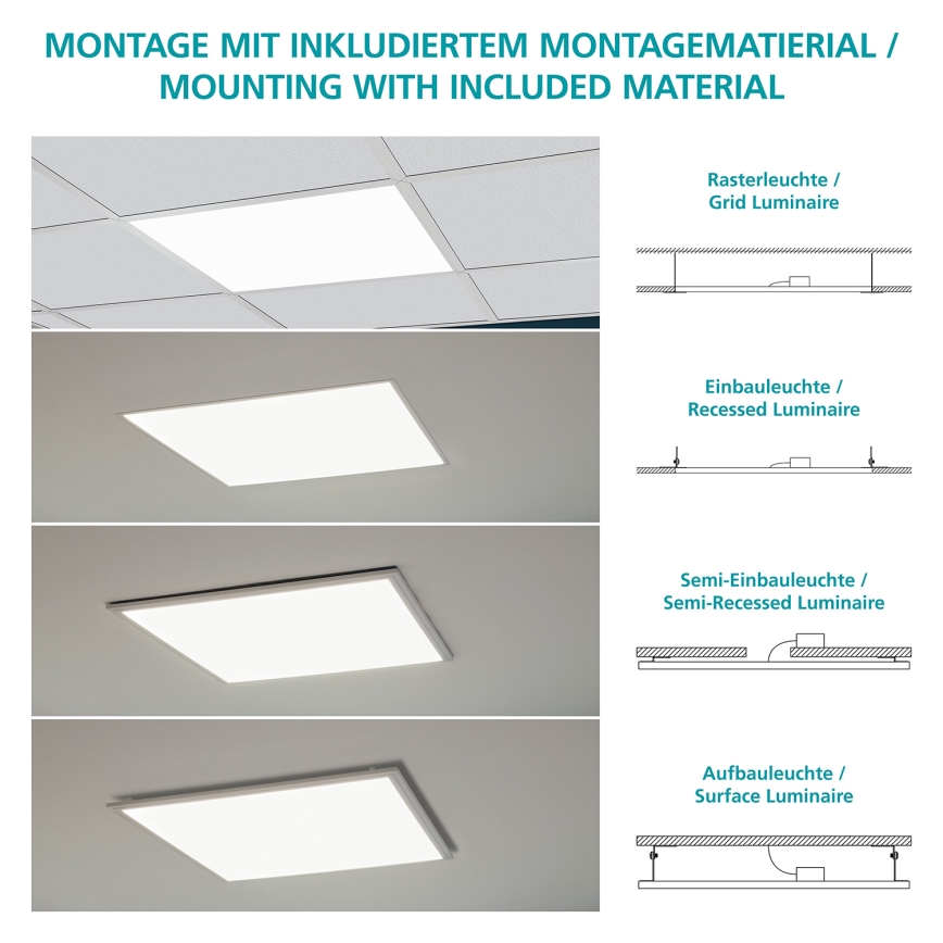Eglo - LED lubų panelė LED/16W/230V