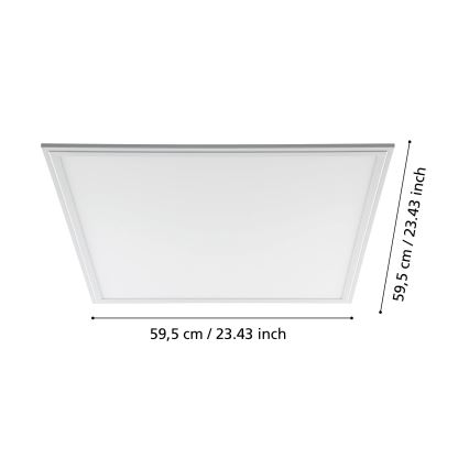 Eglo - LED lubų panelė LED/40W/230V