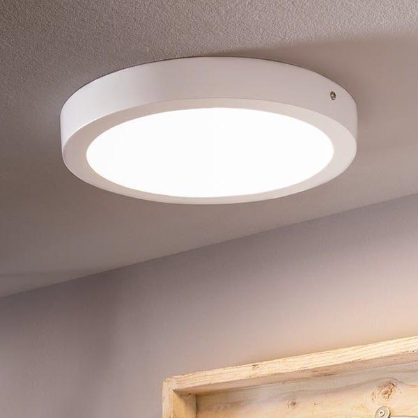 Eglo 96168 - LED vonios lubinis šviestuvas FUEVA 1 LED/22W/230V IP44 Ø 30 cm