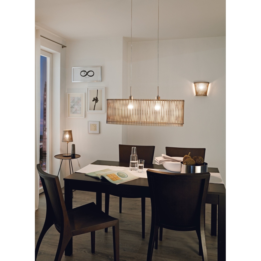 Eglo 96196 - Stalinis šviestuvas SENDERO 1xE27/60W/230V