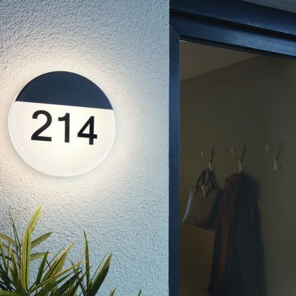 Eglo 96238 - LED sieninis lauko šviestuvas OROPOS LED/11W IP44