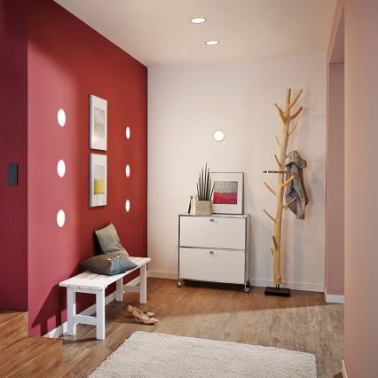 Eglo 96408 - LED dimeriuojamas įleidžiamas lubų šviestuvas FUEVA 1 1xLED/16,47W/230V skersmuo 22,5 cm