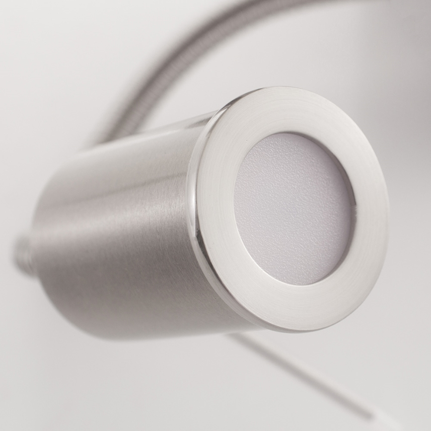 Eglo - LED Lankstus šviestuvas 1xE27/40W+LED/3,8W taupe