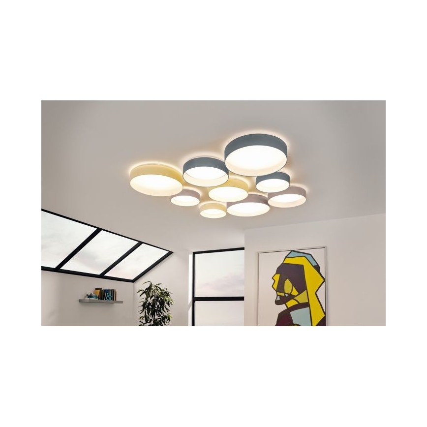 Eglo - reguliuojamas LED lubinis šviestuvas LED/18W/230V