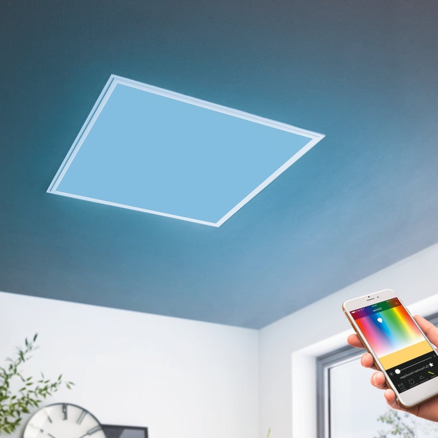 Eglo - LED RGBW Reguliuojamas šviestuvas SALOBRENA-C LED/16W + valdymo pultas