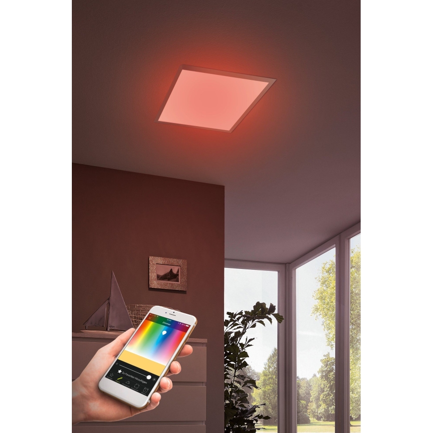 Eglo - LED RGBW Reguliuojamas šviestuvas SALOBRENA-C LED/16W + valdymo pultas