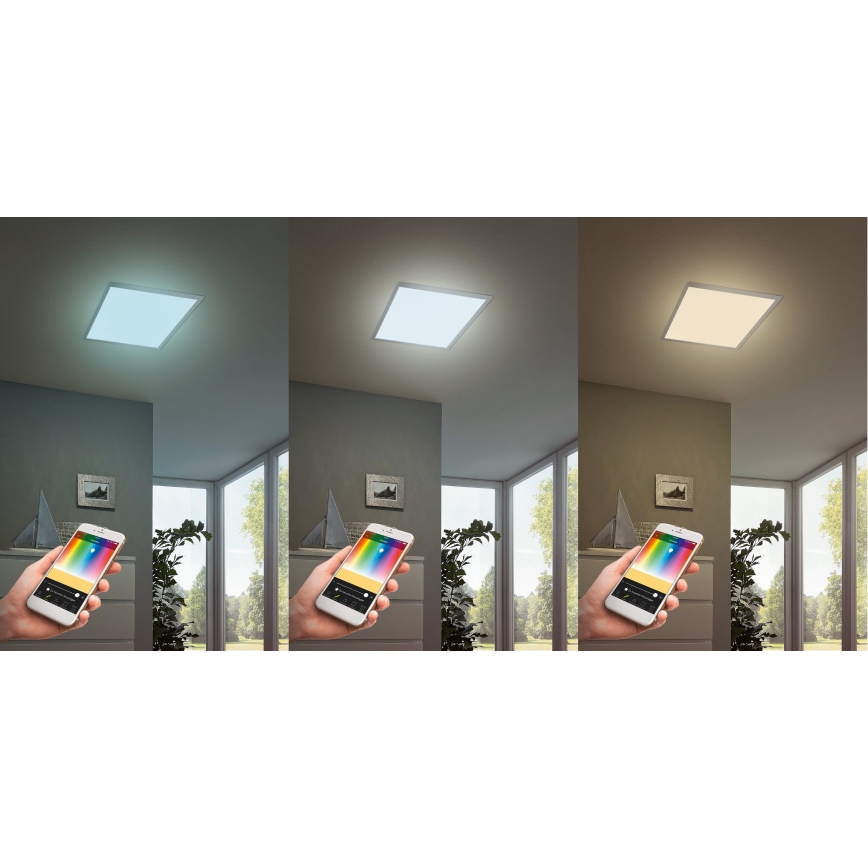 Eglo - LED RGBW Reguliuojamas šviestuvas SALOBRENA-C LED/16W + valdymo pultas