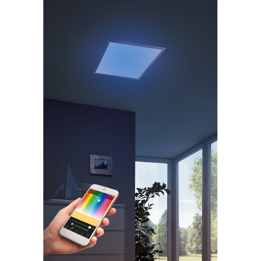 Eglo - LED RGBW Reguliuojamas šviestuvas SALOBRENA-C LED/16W + valdymo pultas