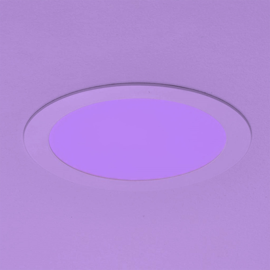 Eglo - LED RGBW Reguliuojamas įleidžiamas šviestuvas FUEVA-C LED/15,6W/230V