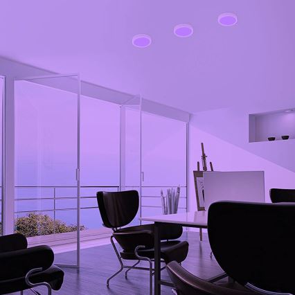 Eglo - LED RGBW reguliuojamas lubinis šviestuvas FUEVA-C LED/15,6W/230V Bluetooth