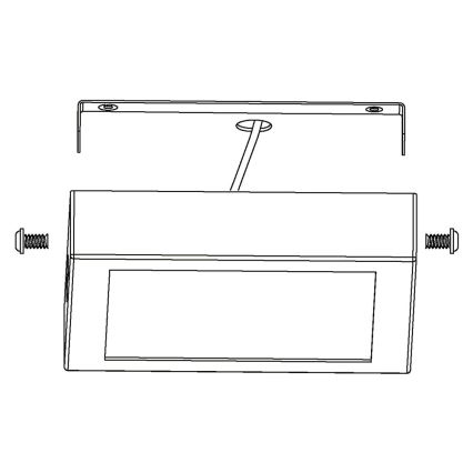 Eglo - LED RGBW pritemdomas lubinis šviestuvas FUEVA-C LED/21W/230V