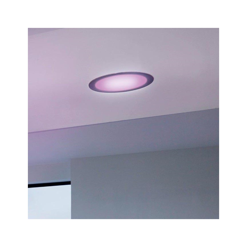 Eglo - LED RGB Reguliuojamas įleidžiamas šviestuvas FUEVA-C LED/15,6W/230V