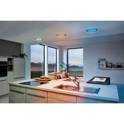 Eglo - LED RGB reguliuojamas įmontuojamas šviestuvas FUEVA-C LED/15,6W/230V