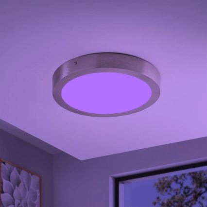 Eglo - LED RGBW dimeriuojamas lubinis šviestuvas FUEVA-C LED/21W/230V Bluetooth, Ø 30 cm