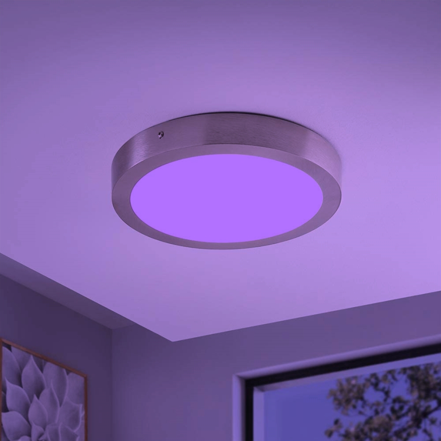 Eglo - LED RGBW dimeriuojamas lubinis šviestuvas FUEVA-C LED/21W/230V Bluetooth, Ø 30 cm