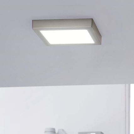 Eglo - LED RGBW reguliuojamas lubų šviestuvas FUEVA-C LED/15,6W/230V Bluetooth 22,5x22,5 cm