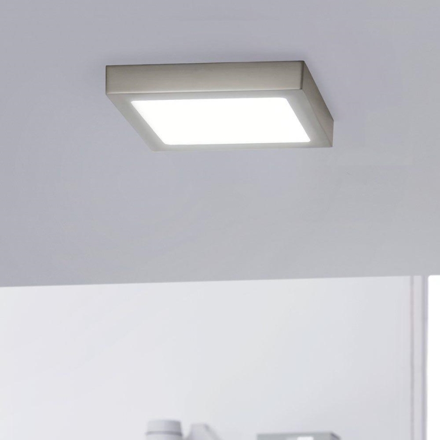 Eglo - LED RGBW reguliuojamas lubų šviestuvas FUEVA-C LED/15,6W/230V Bluetooth 22,5x22,5 cm