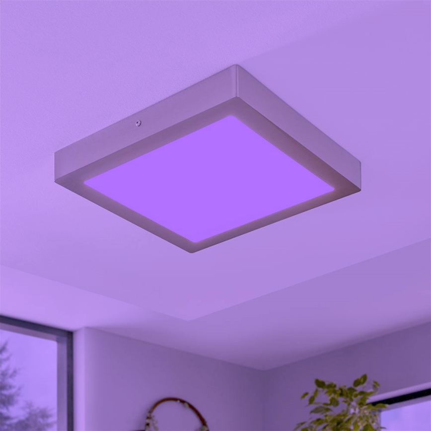 Eglo - LED RGBW Reguliuojamas lubinis šviestuvas FUEVA-C LED/21W/230V