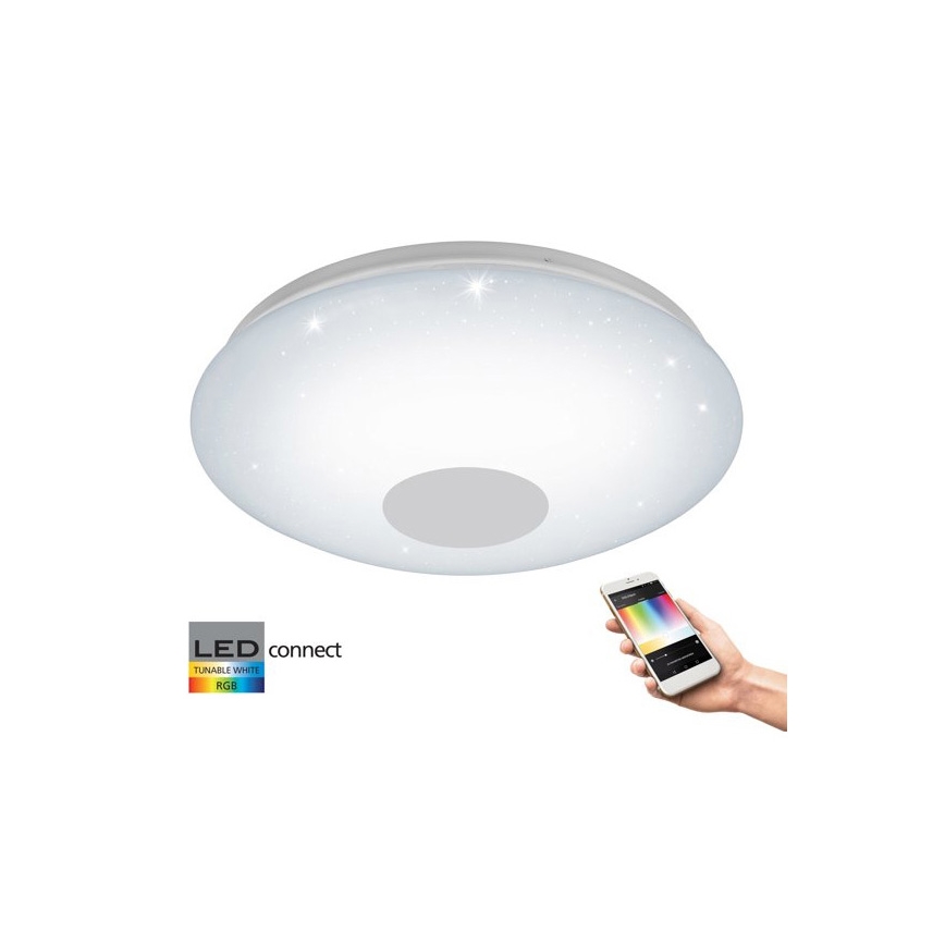 Eglo - Pritemdomas sieninis LED šviestuvas VOLTAGO-C LED/17W/230V