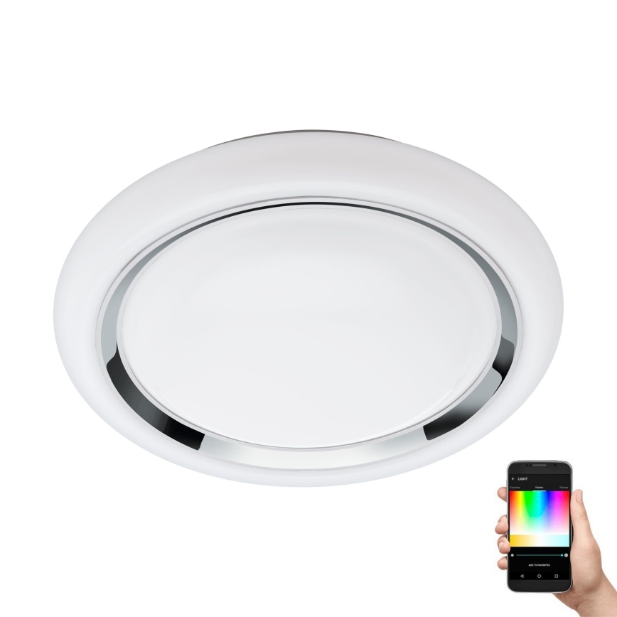 Eglo - LED RGBW Reguliuojamas lubinis šviestuvas CAPASSO-C LED/17W/230V