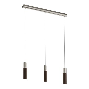 Eglo 96882 - LED pakabinamas šviestuvas VILLORA 3xGU10/5W/230V