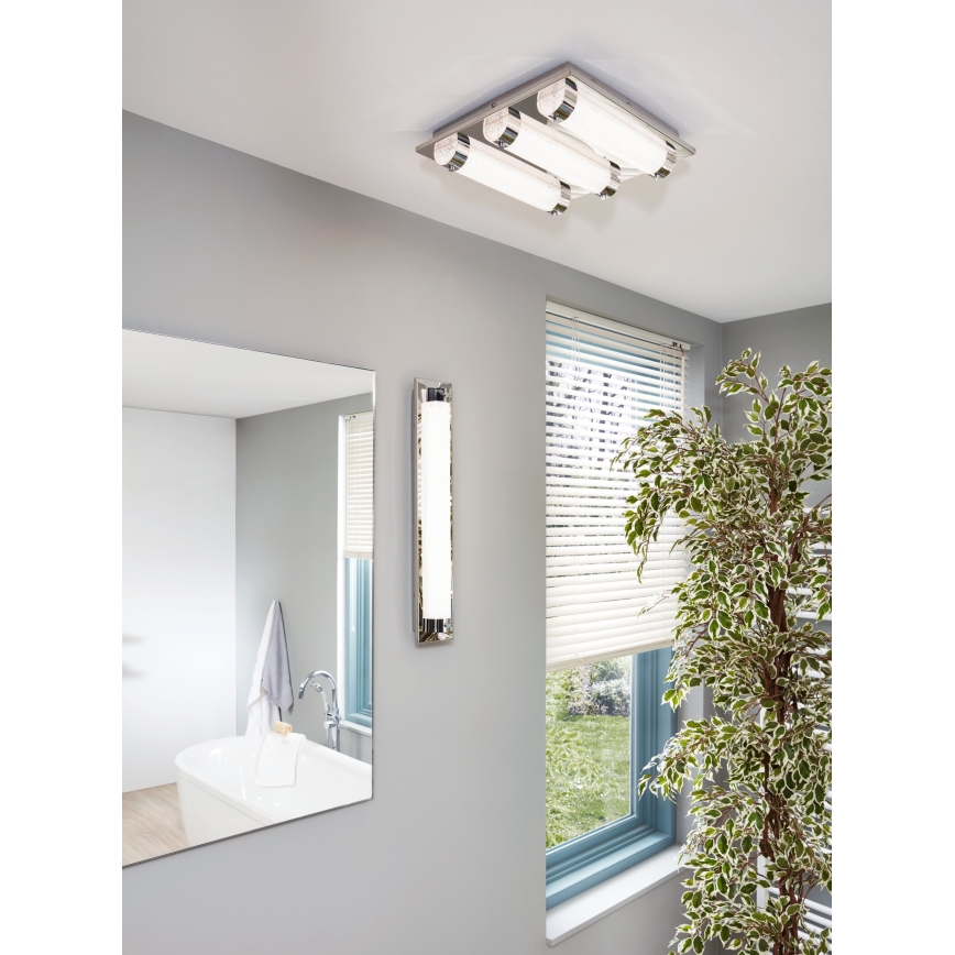 Eglo - LED Sieninis vonios šviestuvas 1xLED/19W/230V IP44