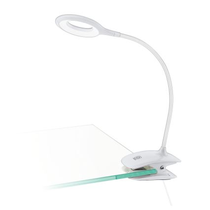 Eglo - LED Pritemdomas šviestuvas su segtuku 1xLED/3W/5V 500 mAh balta