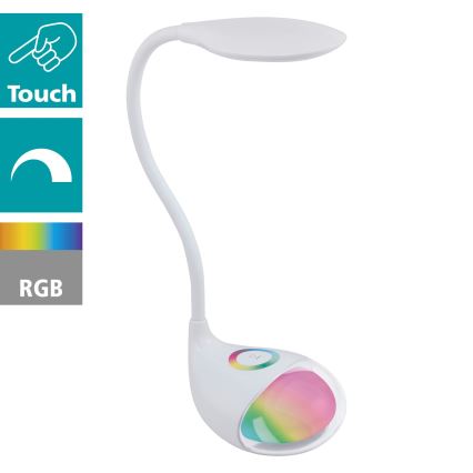 Eglo - LED Reguliuojamas stalinis šviestuvas LED/2,2W+0,3W/230V RGB