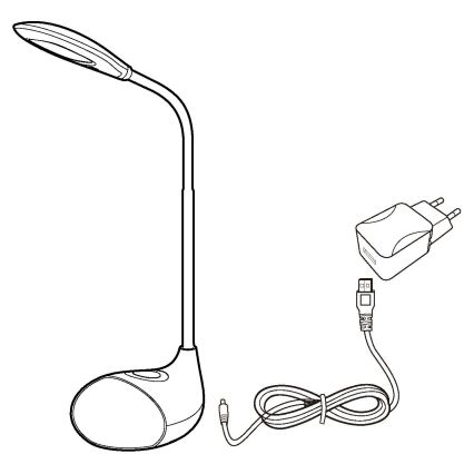 Eglo - LED Reguliuojamas stalinis šviestuvas LED/2,2W+0,3W/230V RGB