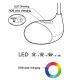 Eglo - LED stalo šviestuvas 1xLED/2.2W+0.3W/230V RGB