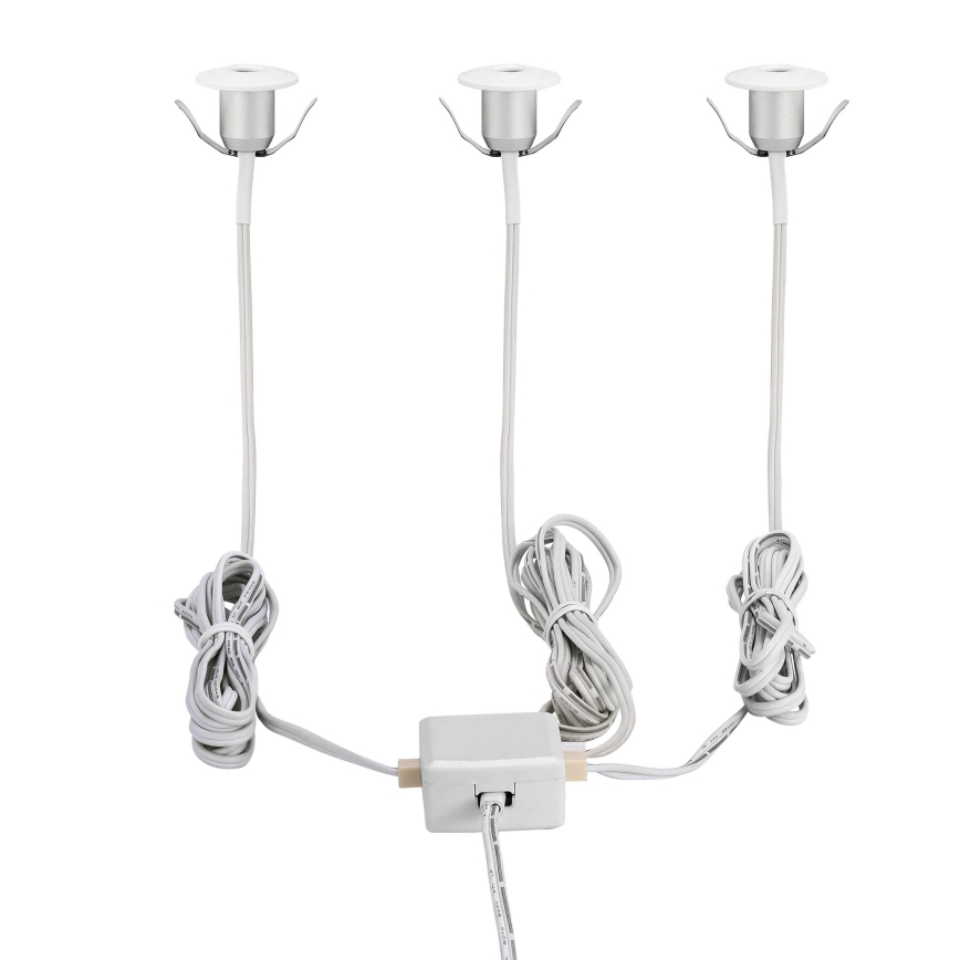 Eglo - LED įleidžiamas lubinis vonios šviestuvas 3xLED/1W/230V IP44
