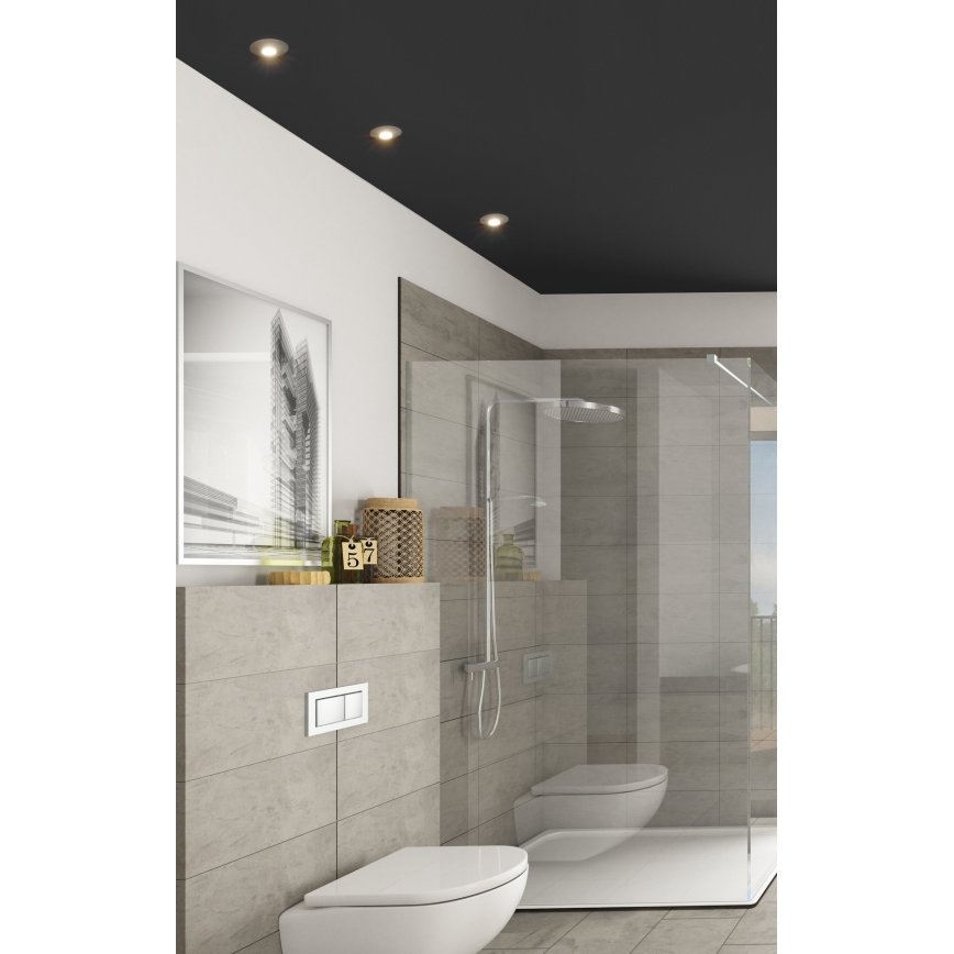 Eglo - LED įleidžiamas lubinis vonios šviestuvas 3xLED/1W/230V IP44