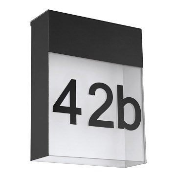 Eglo 97117 - LED namo numeris PONSO LED/4,8W/230V