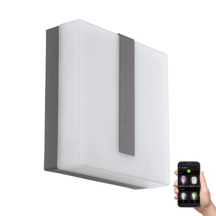 Eglo - LED Reguliuojamas lauko sieninis šviestuvas TORAZZA-C LED/14W/230V IP44