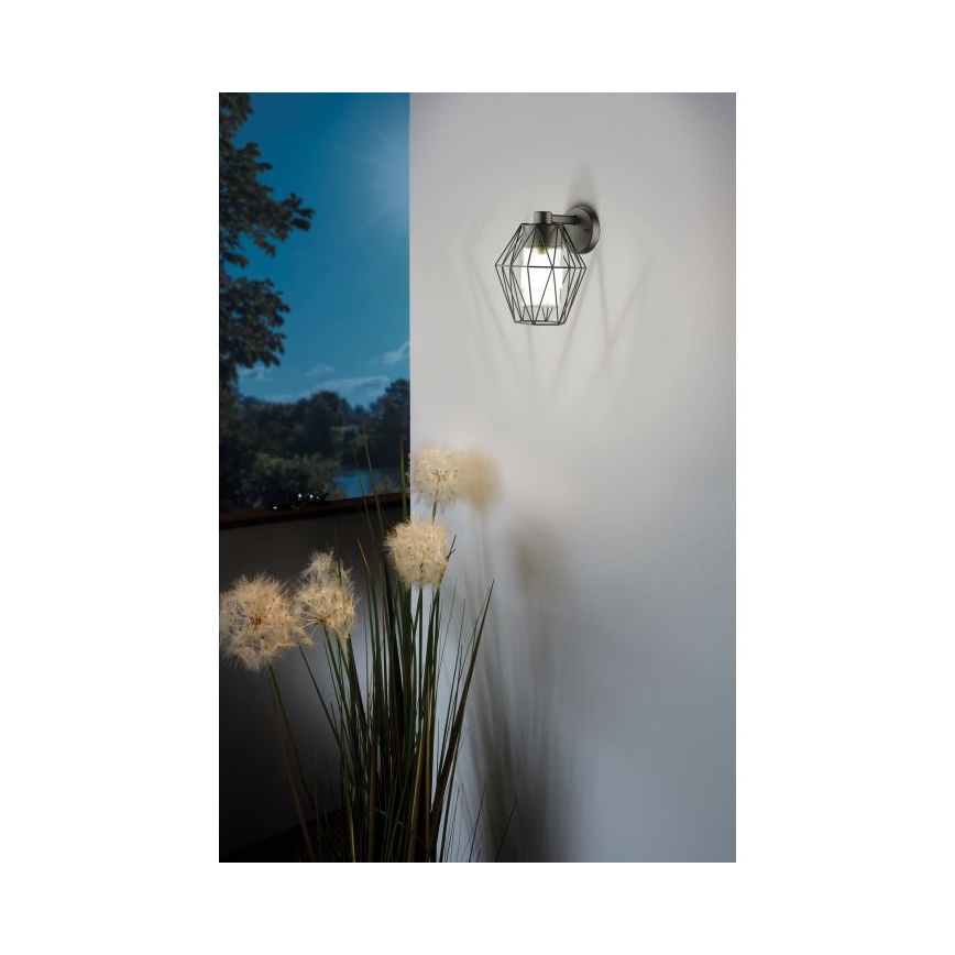 Eglo - Lauko sieninis šviestuvas 1xE27/60W/230V IP44