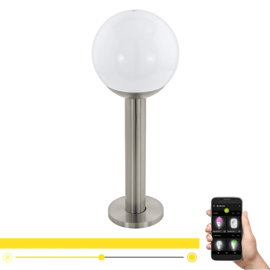 Eglo 97248 - LED reguliuojamas lauko šviestuvas NISIA-C 1xE27/9W/230V 525 mm IP44