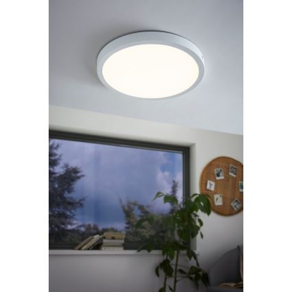 Eglo - LED lubinis šviestuvas 1xLED/25W/230V balta apvalus 2500 lm