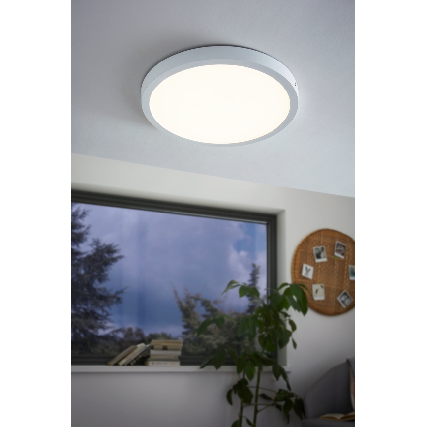 Eglo - LED lubinis šviestuvas 1xLED/25W/230V, baltas, apvalus, 2500 lm, skersmuo 40 cm