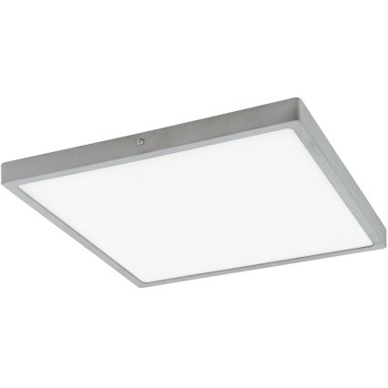 Eglo - LED lubinis šviestuvas 1xLED/25W/230V sidabras kampinis