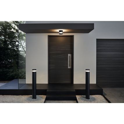 Eglo - LED lauko sieninis šviestuvas LED/11W/230V juodas IP44