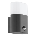 Eglo 97316 - LED lauko sieninis šviestuvas su jutikliu FAVRIA LED/11W/230V IP44