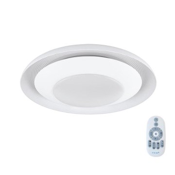 Eglo 97317 - reguliuojamas LED lubinis šviestuvas CANICOSA LED/24,5W/230V + nuotolinis pultas