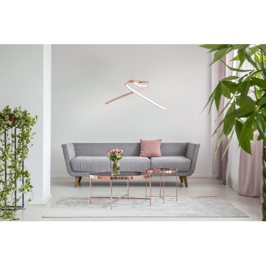 Eglo 97362 - LED sietynas, kabinamas ant virvės PALOZZA 2xLED/11W/230V