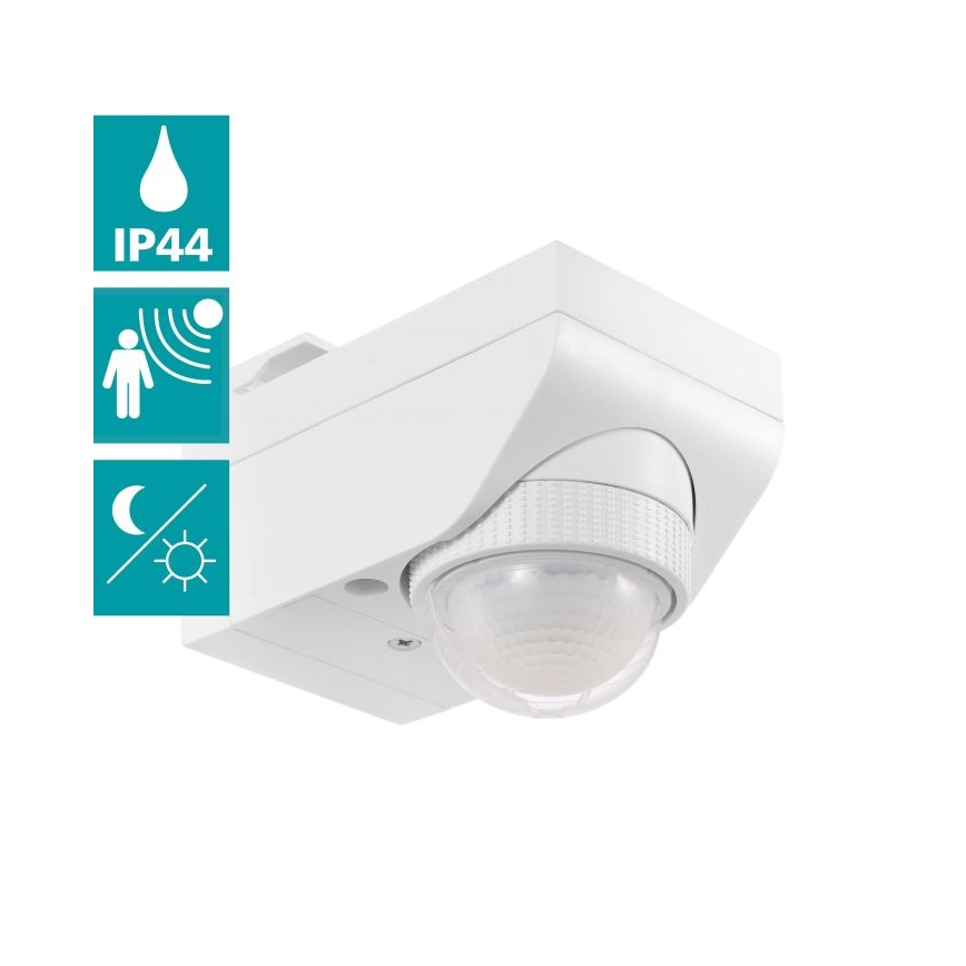 Eglo 97466 - Lauko judesio ir sutemos jutiklis DETECT ME 4 12 m balta IP44